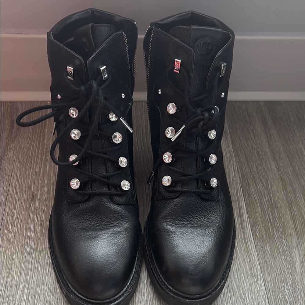 Women's Black Leather Boots